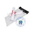 Plastic shipping express courier bags grey color poly bags